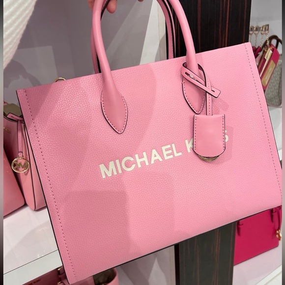 Michael Kors Handbags - NWT Michael Kors purse Mirella medium tote Carnation $558